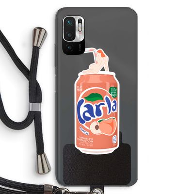S(peach)less: Xiaomi Redmi Note 10 5G Transparant Hoesje met koord