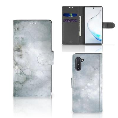 Hoesje Samsung Galaxy Note 10 Painting Grey