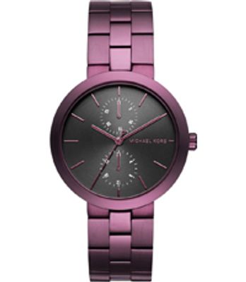 Horlogeband Michael Kors MK6415 Staal Paars 18mm