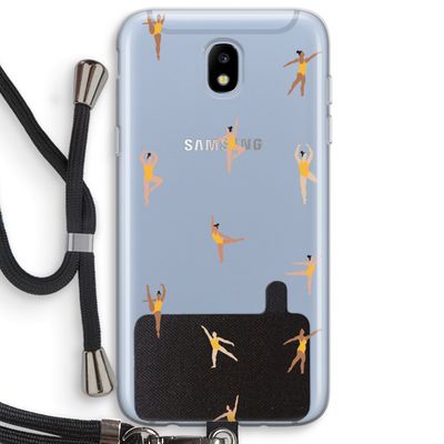 Dans #2: Samsung Galaxy J5 (2017) Transparant Hoesje met koord