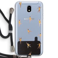 Dans #2: Samsung Galaxy J5 (2017) Transparant Hoesje met koord