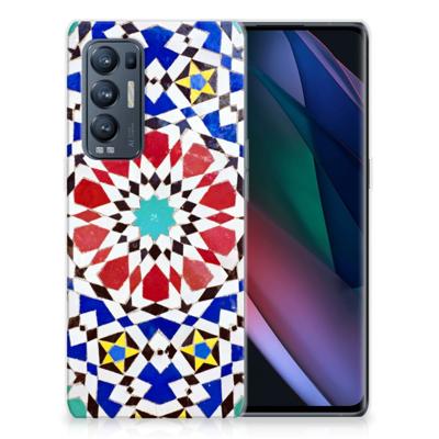 OPPO Find X3 Neo | TPU | Siliconen hoesje | Mozaïek