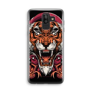 Tiger and Rattlesnakes: Samsung Galaxy J8 (2018) Transparant Hoesje