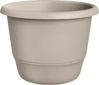 elho bloempot amiga rond d35 h26cm Paddenstoel beige