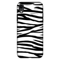 Zebra pattern: iPhone XR Tough Case