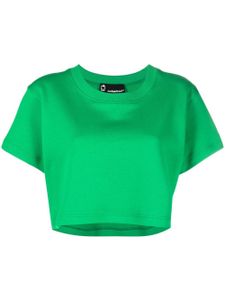 STYLAND t-shirt en coton biologique à coupe crop - Vert