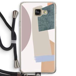 Lindo: Samsung Galaxy A5 (2016) Transparant Hoesje met koord