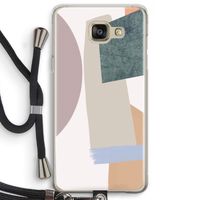 Lindo: Samsung Galaxy A5 (2016) Transparant Hoesje met koord