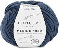 Katia Merino 100% 053 Blauw