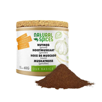 Natural Spices Nootmuskaat Gemalen (60 gram) - thumbnail