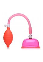 Vaginal Pump with 3.8 Inch Small Cup - Pink