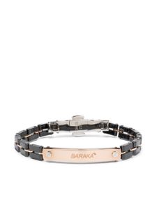 Barakà bracelet en or rose 18ct et céramique