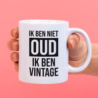 Mok Ik ben niet oud, ik ben vintage Mok Ik ben niet oud, ik ben vintage