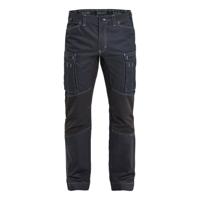 Blåkläder 1459 service werkbroek denim stretch - blauw/zwart maat 48