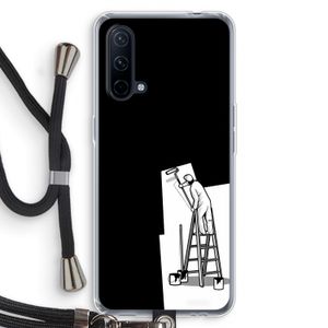 Musketon Painter: OnePlus Nord CE 5G Transparant Hoesje met koord