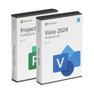 Combo aanbieding: Visio 2024 en Project 2024