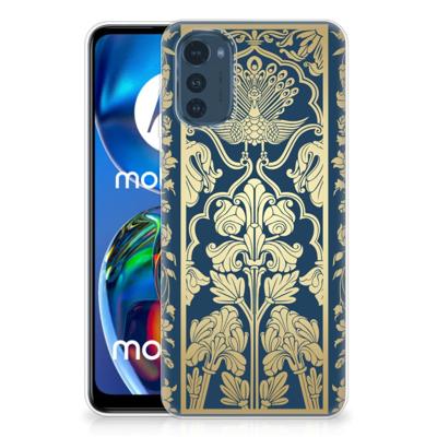 Motorola Moto E32/E32s | TPU Case | Beige Flowers
