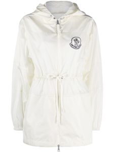 Moncler parka Veirade à capuche - Blanc