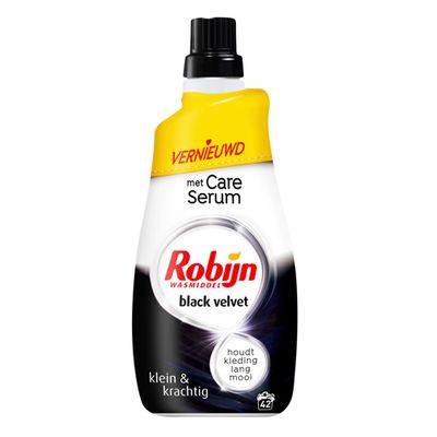 Robijn - Klein & Krachtig Wasmiddel black velvet – 42 wasbeurten (1470ml)
