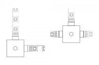 Paulmann 70282 PAULMANN Connector (b x h x d) 33 x 7 x 33 mm 1 stuk(s) - thumbnail