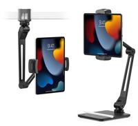 Twelve South Hover Bar Duo Mount Bureau/Klem Opvouwbare Standaard zwart - thumbnail