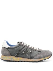 Premiata Lucy low-top suede sneakers - Gris