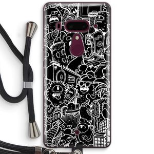 Vexx Black City : HTC U12+ Transparant Hoesje met koord