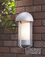 Konstsmide Tyr 510-312 Buitenlamp (wand) Spaarlamp, LED E27 60 W Zilver - thumbnail