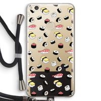 Sushi time: Huawei Ascend P8 Lite (2017) Transparant Hoesje met koord