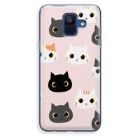 Katten: Samsung Galaxy A6 (2018) Transparant Hoesje