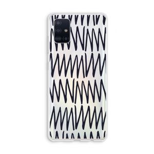 Marrakech Zigzag: Galaxy A51 4G Transparant Hoesje
