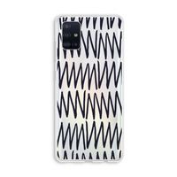 Marrakech Zigzag: Galaxy A51 4G Transparant Hoesje