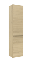 Balmani Lucida staande badkamerkast rechts verweerd eiken 45 x 35 x 195 cm - thumbnail