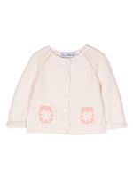Tartine Et Chocolat veste à détails en crochet - Rose