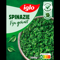 Iglo Spinazie fijn gehakt 500 g bij Jumbo