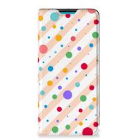 Samsung Galaxy A73 Hoesje met Magneet Dots