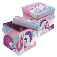 Unicorn Sparkle opbergbox 30 x 30 x 30 cm
