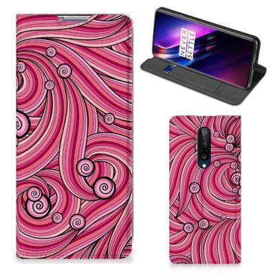 OnePlus 8 | Bookcase | Swirl Pink