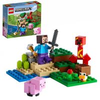 LEGO Minecraft - De Creeper hinderlaag constructiespeelgoed 21177