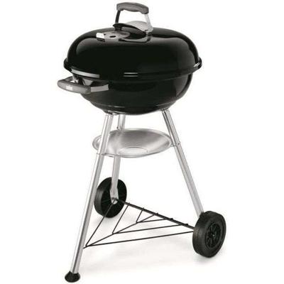 WEBER Compacte ketel houtskoolbarbecue Ø47 cm - Chroomstaal - Zwart