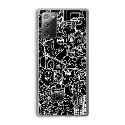 Vexx Black City : Samsung Galaxy Note 20 / Note 20 5G Transparant Hoesje