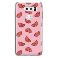Watermeloen: LG V30 Transparant Hoesje