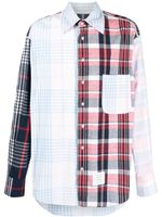 Thom Browne chemise à carreaux - Rouge - thumbnail