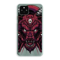 Hell Hound and Serpents: Google Pixel 5a 5G Transparant Hoesje