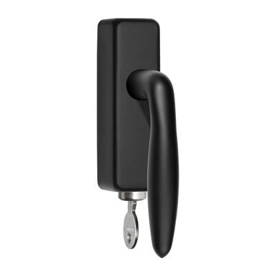 Formani LB18H-DKLOCK-O draaikiepgarnituur afsluitbaar mat zwart rechts/links draaiend