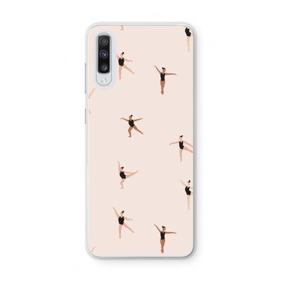 Dancing #1: Samsung Galaxy A70 Transparant Hoesje
