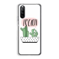 I love cacti: Sony Xperia 10 III Transparant Hoesje