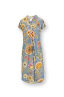Pip Studio Dalia Nachthemd Korte Mouw Matata Blauw S Pip Studio Dalia Nachthemd Korte Mouw Matata Blauw S