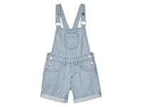 lupilu Korte kinder tuinbroek (blauw/wit/strepen, 128)