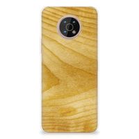 Nokia G50 Bumper Hoesje Licht Hout